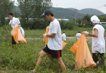 대구가톨릭대학교 대표홈페이지 태풍피해돕기 환경정화활동
