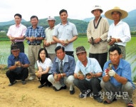 단체탐방 - 청양금개구리쌀영농조합법인 - 청양신문 단체탐방 - 청양금개구리쌀영농조합법인