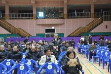 정산면 연두순방 현장 - 청양신문 정산면 연두순방 현장