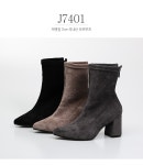 잭앤질 7cm 국내산 하프부츠(J7401) - GS SHOP [GS SHOP] 잭앤질 7cm 국내산 하프부츠(J7401)