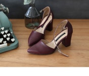 잭앤질 7cm 국내산 앵클스트랩 힐(J7507) - NS홈쇼핑  잭앤질 7cm 국내산 앵클스트랩 힐(J7507) - NS홈쇼핑