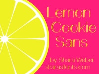 Lemon Cookie Sans Font | dafont.com