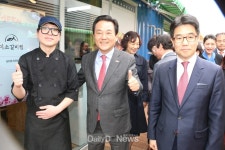 대구 달성군. 현풍백년도깨비시장에 청년몰 개장
