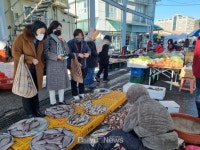 울진군, 설 맞이 전통시장 장보기 나서 [데일리대구경북뉴스] 울진군, 설 맞이 전통시장 장보기 나서