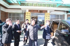 소통시장실 가학리 전대1리 경로당 방문 > 소통시장실