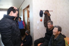 소통시장실 가학리 전대1리 경로당 방문 > 소통시장실