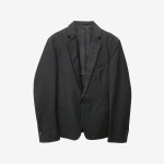 DEADSTOCK [FREAKS STORE] 플랭크 스토어 레이온 블랜드 블레이저 Black / size men L