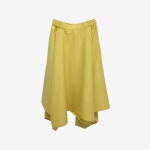 DEADSTOCK [EARTH MUSIC&ECOLOGY] 얼스 뮤직&에콜로지 폴리 롱 스커트 Yellow / size women F