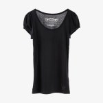 DEADSTOCK [VIVAYOU]비바유 코튼 블랜드 반팔티 (새 제품) Black / size women S