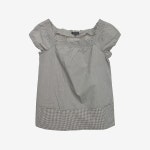 DEADSTOCK [THEORY] 띠어리 코튼 민소매 블라우스 Multi / size women XS