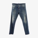 DEADSTOCK [DSQUARED2] 디스퀘어드2 코튼 블랜드 데님 팬츠 Denim / size men 34inch / made in ITALY