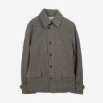 DEADSTOCK [SHIPS]쉽스 모직 울 블랜드 퀼팅 안감 자켓 Charcoal / size men M