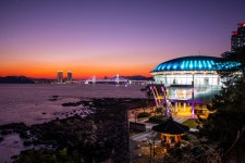 베스트갤러리 - 해운대 동백섬 야경