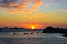 베스트갤러리 - 진도 세방낙조전망대 에서 바라본 일몰