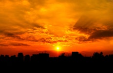 베스트갤러리 - 도심 속 노을 빛