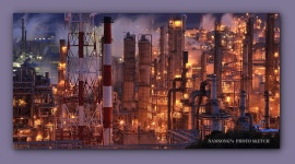 베스트갤러리 - 석유 화학 공단의 야경 ------