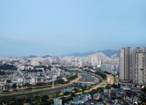 베스트갤러리 - 침산 오봉산에서 본 대구신천