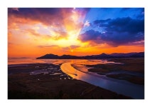 베스트갤러리 - 순천만의 일몰은,,,,