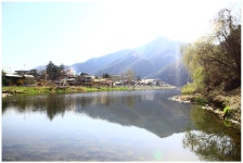 추천갤러리 - 강변 마을에 아침