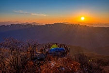 추천갤러리 - 산노을 빛에~