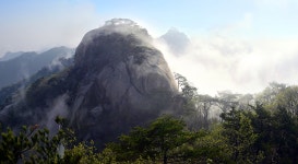 추천갤러리 - 춤추는 운무와 암봉