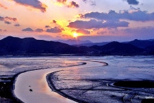 추천갤러리 - 노을속의 순천만