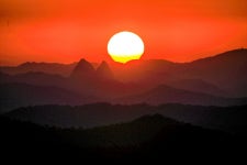 풍경갤러리 - 국사봉에서의 일출