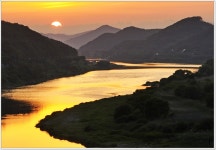 풍경갤러리 - 금강의 노을