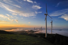 풍경갤러리 - 맹동산 풍력발전