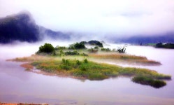 풍경갤러리 - 강변의 아침