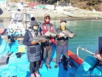 바다낚시 > 점주선장조황 > 여수 금오도 해성호 새해 첫 감성돔 출조 대박조황!!