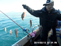 바다낚시 > 점주선장조황 > 2월 15일 왕열기 다녀 왔습니다. 2월 15일 왕열기 다녀 왔습니다