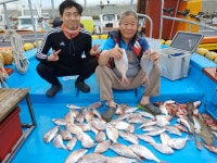 바다낚시 > 점주선장조황 > [어성호] 청산도 참돔(상사리) 마리수 굿 조황입니다. ^^*