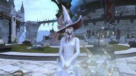 게임 판 - FF14)크리스탈타워 모자 드뎌머것당 ㄷㅅㄷ