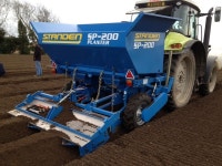 Potato Planting  | New Holland T7070 Blue Power + Miedema Structural belt planter Loonbedrijf Breure - DragTimes.com Potato... 