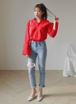 다홍 - 매일 완벽한 선택 다홍 [그녀가 예뻐진 비밀, 다홍] - 취향저격 베이직 셔츠 