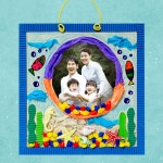 [[만들기공예] 만들기대장 바다액자만들기]