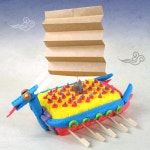 [[만들기공예] 탑키드 이순신장군 거북선(5set)]