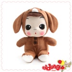 [[학생선물] 뚱(ddung) 동물 봉제인형-강아지(18cm)]
