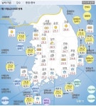 태풍 ′다나스′ 북상중…서울·경기 저녁부터 빗방울