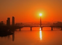 [포토] 한강 일출