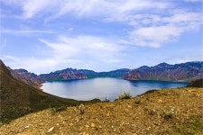 2024년 7월의 백두산 천지