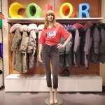 베네통 데미지일자슬림블랙데님 BADPB2061 BK- 이랜드몰