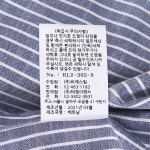 [nc부천점]남성용 여름 린넨 슬럽사 스트라이프 반소매셔츠일반핏 RL 2-305-9- 이랜드몰