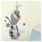 Disney Frozen Olaf The Snowman Peel and Stick Wall Decal - RoomMates - Frozen - Wall Murals at Entertainment Earth