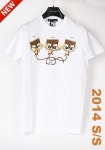 팹스타일 [74GC0880[쿠폰가139000원]쓰리 멍키즈화이트 티셔츠74GC0880/디스퀘어드2/Dsquared2/티셔츠S원사이즈 특가!]