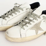 팹스타일 [[Golden Goose] GCOU590 A7 팹스타일[쿠폰가378000원]골든구스 슈퍼스타화이트 네이비(남성) GCOU590 A72015 F/W신상!]