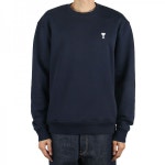 [아미 25SS 남성 하트로고 맨투맨 나이트블루 HSW060 730 430] 팹스타일 [아미 25SS 남성 하트로고 맨투맨 나이트블루 HSW060 730 430]