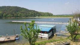 1급수을 자랑하는 어우실지 어제는 태풍수준에 바람이 .. : 낚시사랑