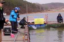 삼인낚시터 유료낚시터 > ※입어료 인하 안내※※조황정보※※이벤트안내※※솔치 송어파티이야기※ : 낚시사랑